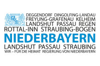 Die Grafik zeigt das Logo der Regierung von Niederbayern.